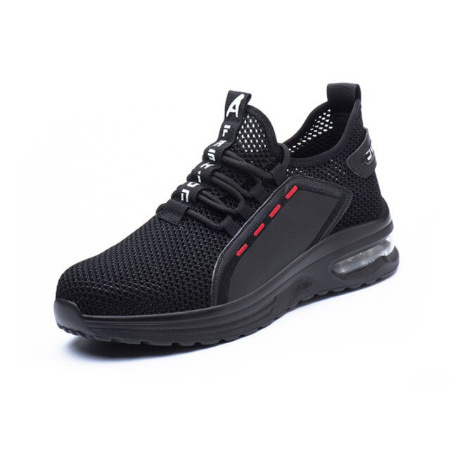 Lekkie buty robocze z noskiem Luna Black air flayer oddychające 37-46 warianty Lekkie buty robocze z noskiem Luna Black air flayer oddychające 37-46 warianty