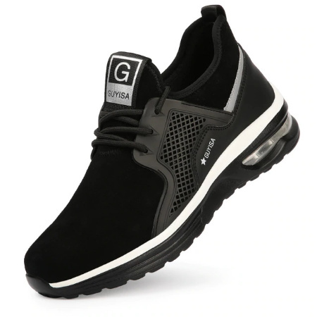Buty Robocze Z Noskiem Sportowe Guysia Air Flyer Luna Black Oddychające 37-46 Warianty Buty Robocze Z Noskiem Sportowe Guysia Air Flyer Luna Black Oddychające 37-46 Warianty