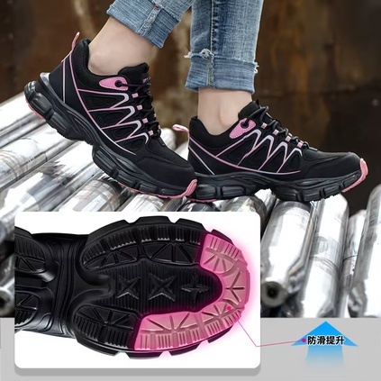 Buty Robocze Damskie Z Podnoskiem Ochronnym Antyuderzeniowe