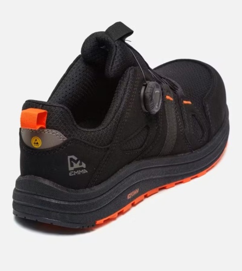 Buty Robocze Emma E-Bounce Boa S1PS Black Orange