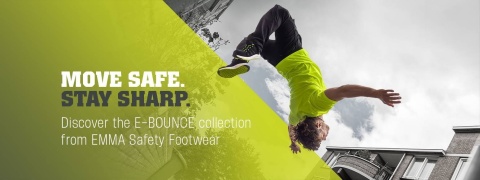 Buty Robocze Emma E-Bounce Boa S1PS Black Lime