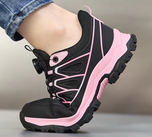 Buty Robocze Damskie Z Podnoskiem Ochronnym Antypoślizgowe Z Wiązaniem Boa