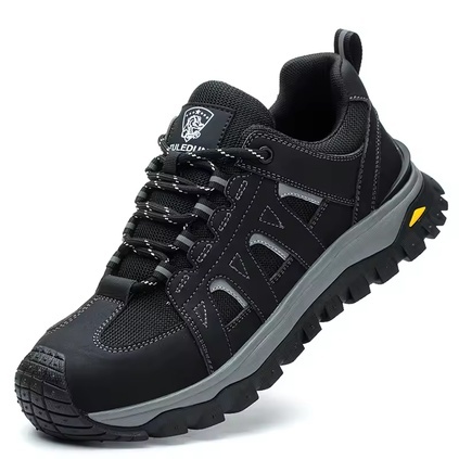 Buty Robocze Z Podnoskiem Ochronnym Antyposlizgowe Antyuderzeniowe