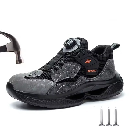 Buty Robocze Z Podnoskiem Ochronnym Oddychające Antypoślizgowe