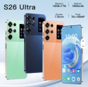 S26 Ultra 7,3-calowy smartfon 16 GB + 1 TB 5G, kamera HD 72 MP + 108 MP, podwójna karta 5G, Android 14.0, 100 W