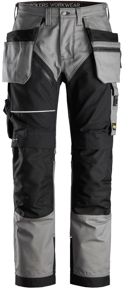 Spodnie Robocze Snickers Workwear 6214 Ruff Work Canvas Z Workami Kieszeniowymi