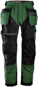 Spodnie Robocze Snickers Workwear 6214 Ruff Work Canvas Z Workami Kieszeniowymi