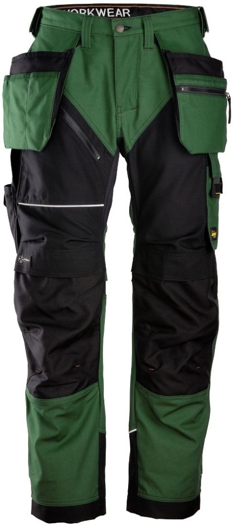 Spodnie Robocze Snickers Workwear 6214 Ruff Work Canvas Z Workami Kieszeniowymi