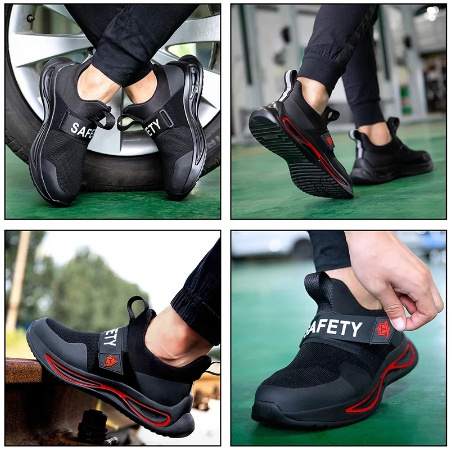 BUTY ROBOCZE Z NOSKIEM SAFETY SHOES 2020 ODDYCHAJĄCE 36-48 BUTY ROBOCZE Z NOSKIEM SAFETY SHOES 2020 ODDYCHAJĄCE 36-48