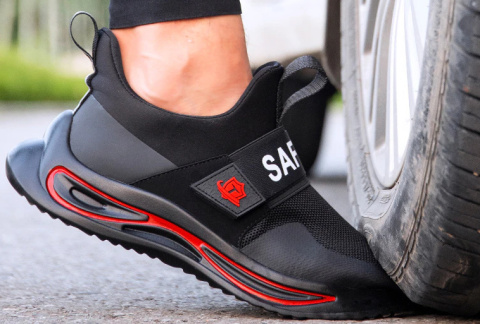 BUTY ROBOCZE Z NOSKIEM SAFETY SHOES 2020 ODDYCHAJĄCE 36-48 BUTY ROBOCZE Z NOSKIEM SAFETY SHOES 2020 ODDYCHAJĄCE 36-48