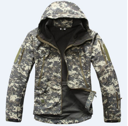 Kurtka Taktyczna Militarna Softshell na Polarze 11 Kolorów Kurtka Taktyczna Militarna Softshell na Polarze 11 Kolorów