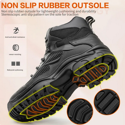 BUTY ROBOCZE Z NOSKIEM GUYSIA WYSOKIE UNISEX 37-46 BUTY ROBOCZE Z NOSKIEM GUYSIA WYSOKIE UNISEX 37-46