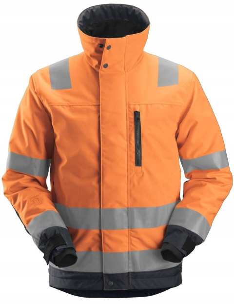 Kurtka Ocieplana Odblaskowa Snickers 1130 AllroundWork 37.5® pomarańczowa Kurtka Ocieplana Odblaskowa Snickers 1130 AllroundWork 37.5® pomarańczowa