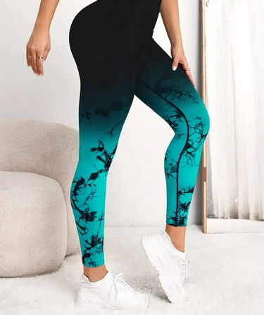 Spodnie do jogi damskie bezszwowe legginsy Push Up Fitness Spodnie do jogi damskie bezszwowe legginsy Push Up Fitness