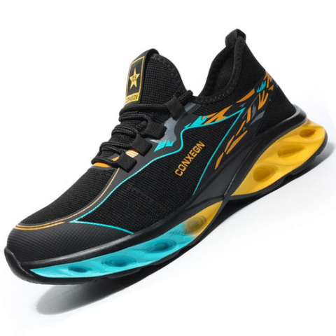 Buty Robocze Nosek Sportowe Oddychające 36-46 Elastyczne Lekkie magazyn Buty Robocze Nosek Sportowe Oddychające 36-46 Elastyczne Lekkie magazyn