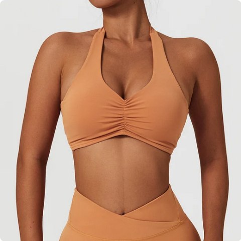 Top damski Fitness Push Up strój sportowy Top damski Fitness Push Up strój sportowy