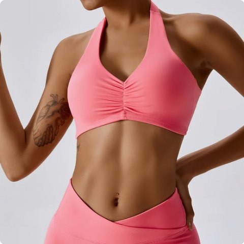 Top damski Fitness Push Up strój sportowy Top damski Fitness Push Up strój sportowy