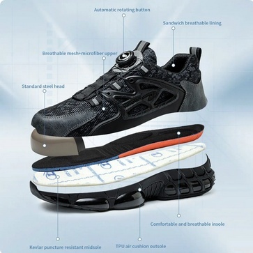 Buty robocze platform elastyczne z noskiem boa Buty robocze platform elastyczne z noskiem boa