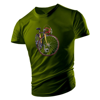 Koszulka outdoor logo rower sportowa rower siłownia sport Koszulka outdoor logo rower sportowa rower siłownia sport