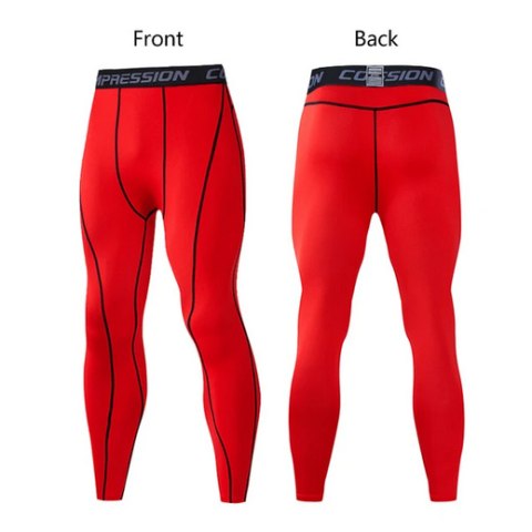 Legginsy fitness męskie długie Legginsy fitness męskie długie