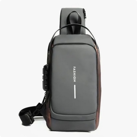 Męska wielofunkcyjna torba na ramię USB typu crossbody z antykradzieżą Męska wielofunkcyjna torba na ramię USB typu crossbody z antykradzieżą