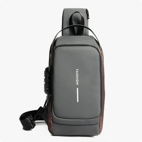 Męska wielofunkcyjna torba na ramię USB typu crossbody z antykradzieżą Męska wielofunkcyjna torba na ramię USB typu crossbody z antykradzieżą