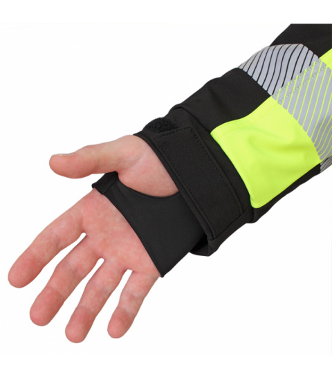 Bosafety Kurtka softshellowa odblaskowa Valencja Bosafety Kurtka softshellowa odblaskowa Valencja