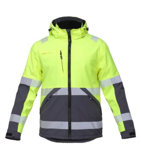 Bosafety Kurtka softshellowa odblaskowa Valencja Bosafety Kurtka softshellowa odblaskowa Valencja