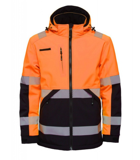 Bosafety Kurtka softshellowa odblaskowa Valencja Bosafety Kurtka softshellowa odblaskowa Valencja