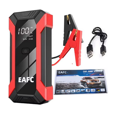 EAFC 12V 2000A urządzenie do uruchamiania awaryjnego samochodu Power Bank przenośny wzmacniacz do akumulatora EAFC 12V 2000A urządzenie do uruchamiania awaryjnego samochodu Power Bank przenośny wzmacniacz do akumulatora