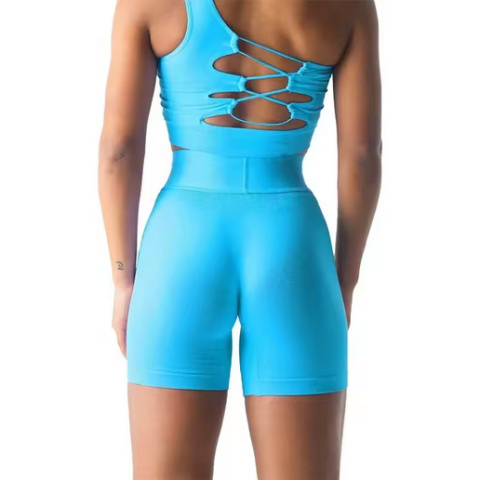 Bezszwowe spodenki NVG Push Up szorty Fitness Bezszwowe spodenki NVG Push Up szorty Fitness
