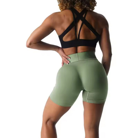 Bezszwowe spodenki NVG Push Up szorty Fitness Bezszwowe spodenki NVG Push Up szorty Fitness