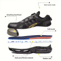 Buty ochronne robocze 6ksafetyjm bezpieczne antyuderzeniowe nosek 39-45