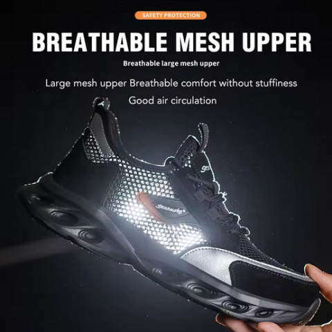 Buty robocze elastyczne z noskiem Air mesh Buty robocze elastyczne z noskiem Air mesh