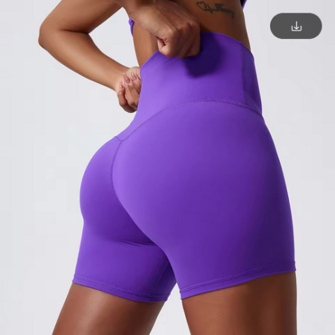 Sportowe bezszwowe spodenki Spandex Spodenki legginsy Fitness Sportowe bezszwowe spodenki Spandex Spodenki legginsy Fitness