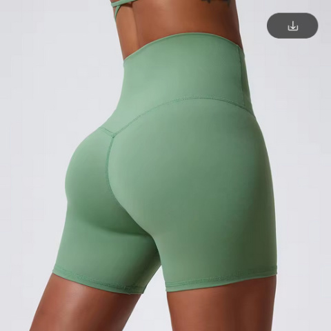 Sportowe bezszwowe spodenki Spandex Spodenki legginsy Fitness Sportowe bezszwowe spodenki Spandex Spodenki legginsy Fitness