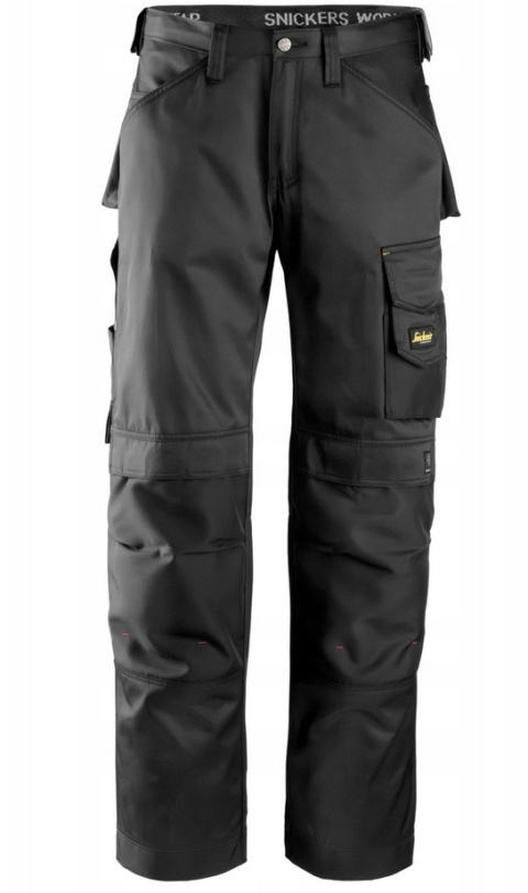 Spodnie Snickers Workwear 3312 Duratwill czarne Spodnie Snickers Workwear 3312 Duratwill czarne