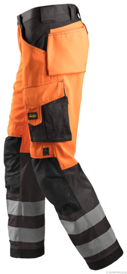 Spodnie robocze 3333 odblaskowe do pasa Snickers Workwear
